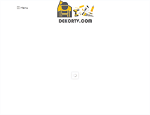 Tablet Screenshot of dekortv.com